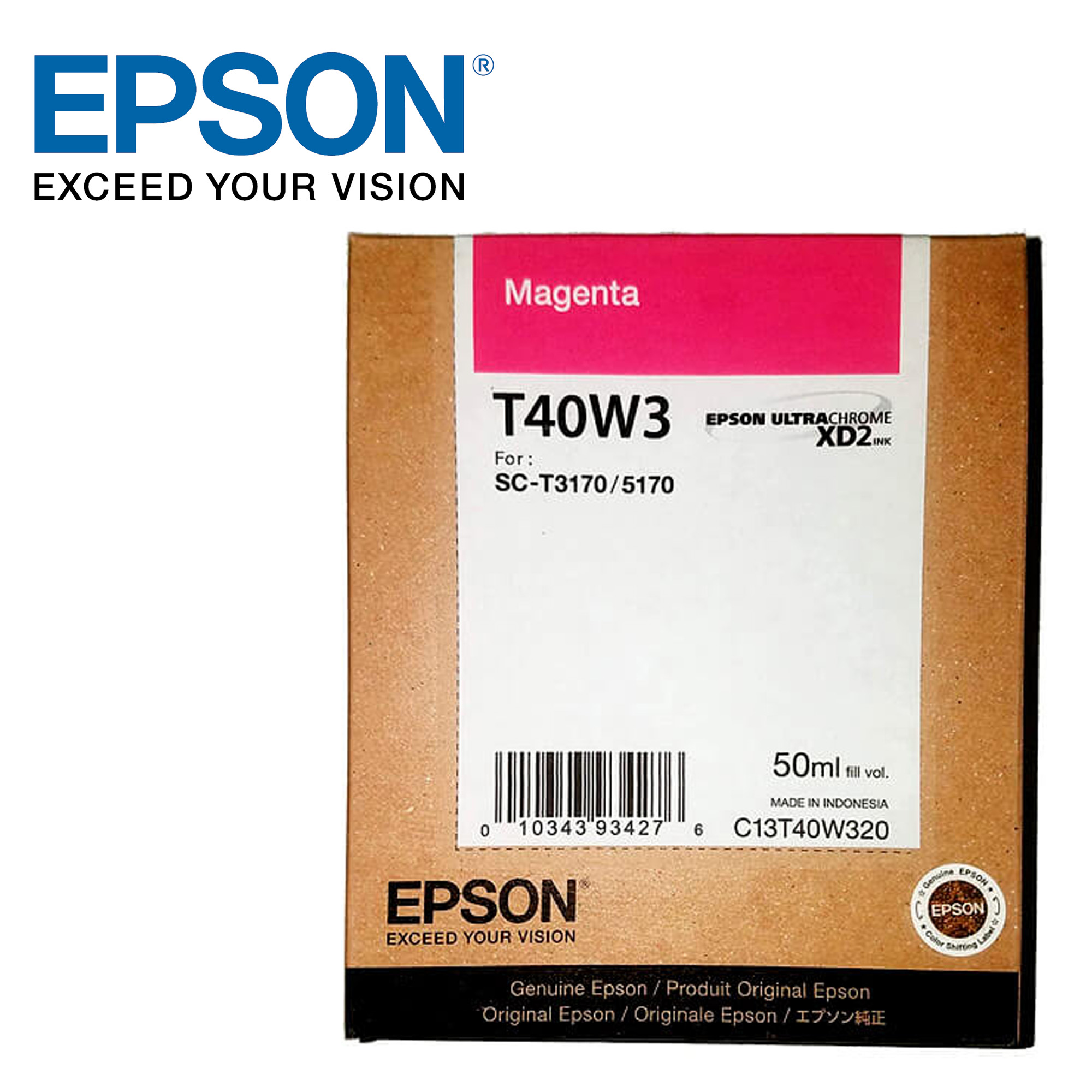 Tinta Epson T40W320 Magenta
