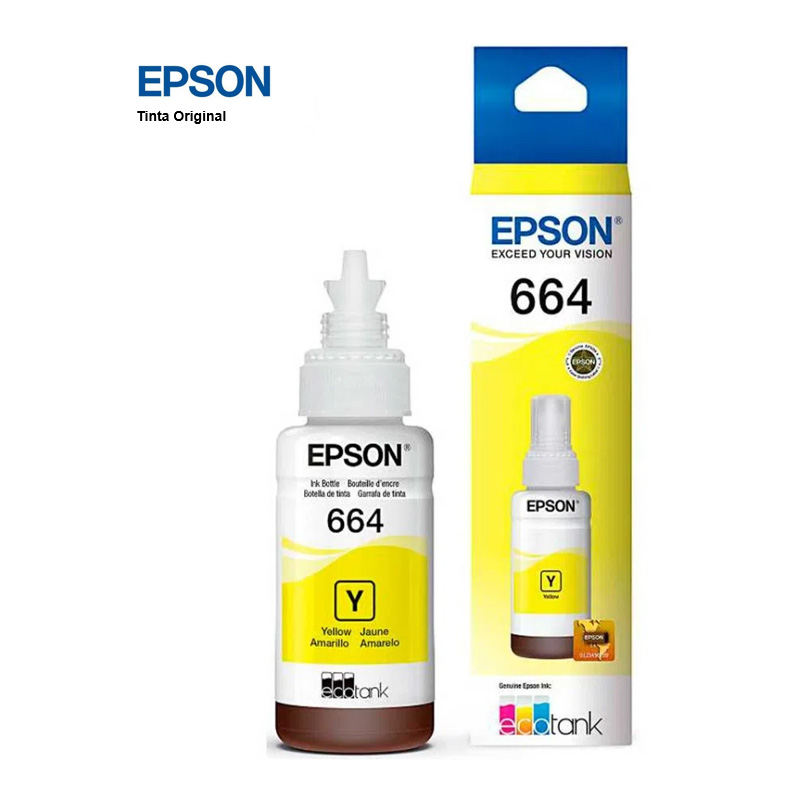 Tinta Epson T664420-AL Yellow