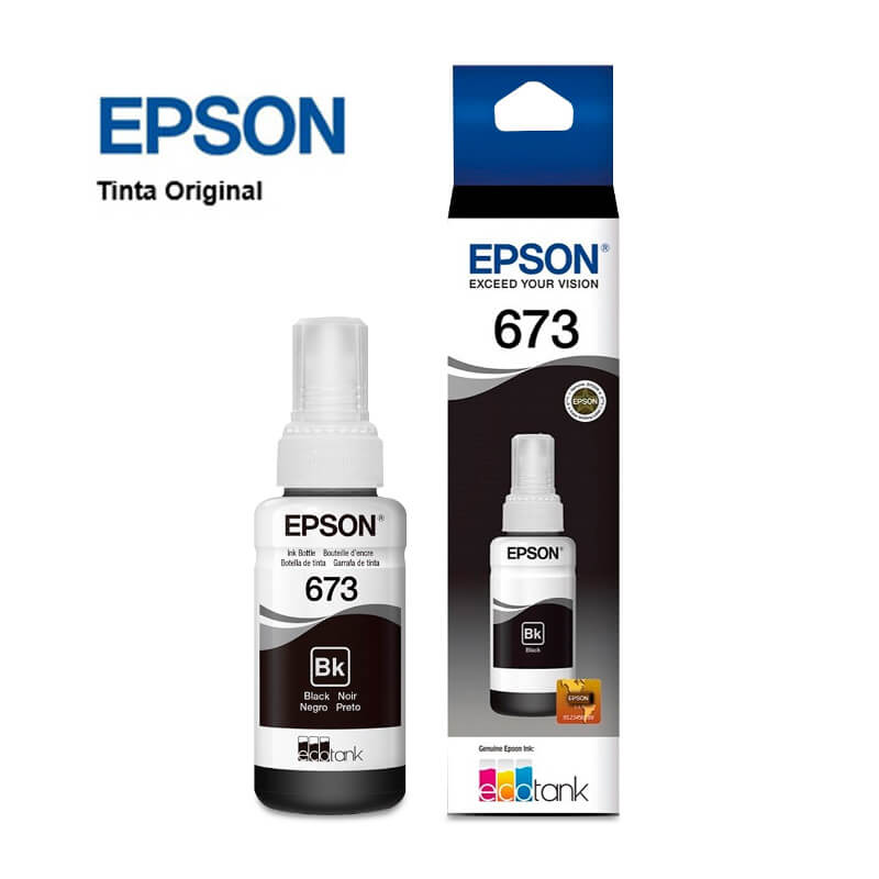Tinta Epson T673120-AL Negro