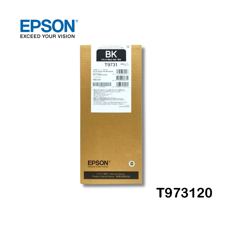 Tinta Epson T973120 original T973 Black WorkForce Pro WF-C869R