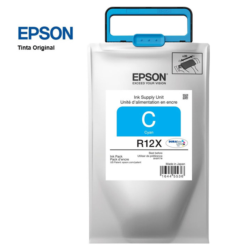Tinta Epson TR12X220 Cyan