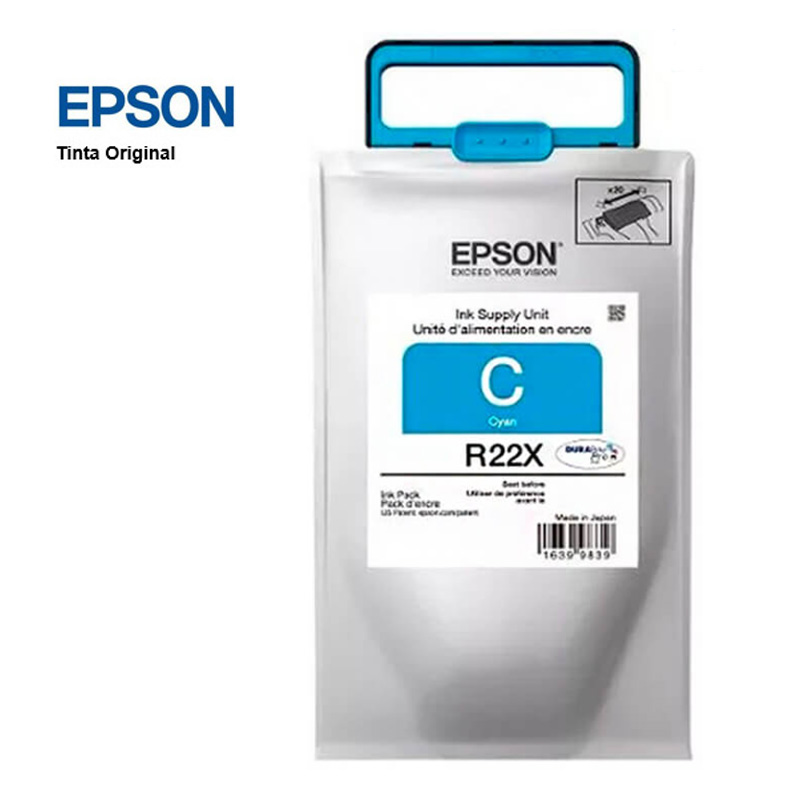 Tinta Epson TR22X220 Cyan