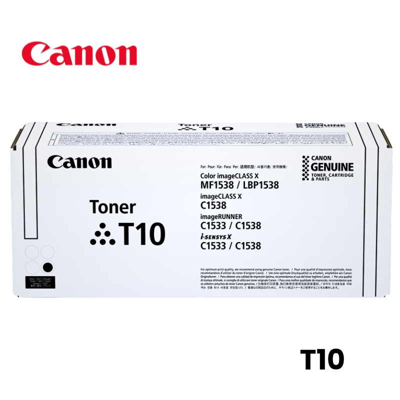 Toner Canon T10 Negro imageCLASS X MF1538C