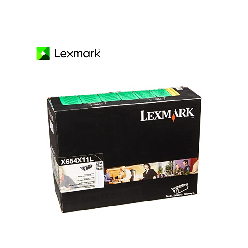 TONER LEXMARK X654X11L PARA X654  36.000 PAGINAS