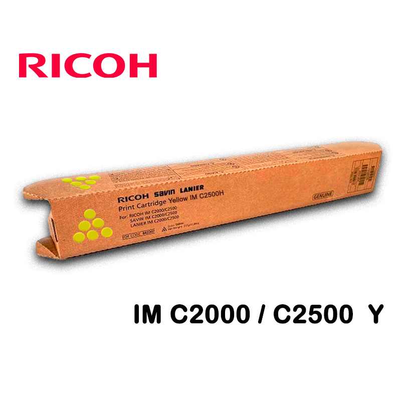 Toner Ricoh 842443 Yellow IM c2000, c2500  10.5K