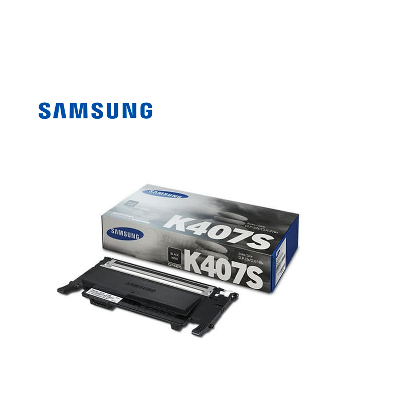 TONER SAMSUNG CLT-K407S BLACK 1,500 PAG