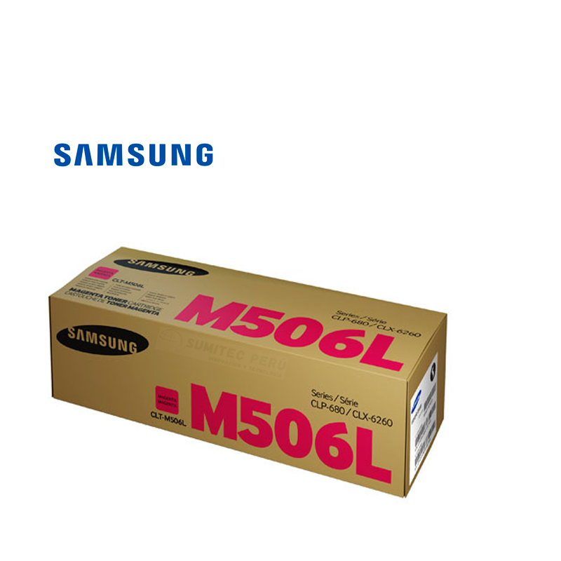 TONER SAMSUNG CLT-M506L MAGENTA 3,500 PAG