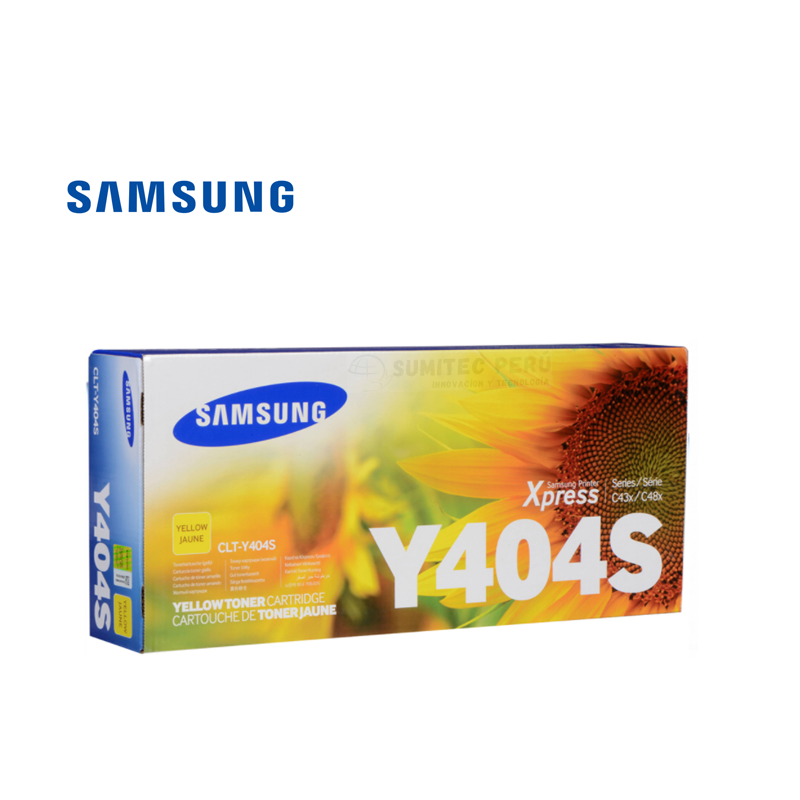 TONER SAMSUNG CLT-Y404S YELLOW 1,000 PAG