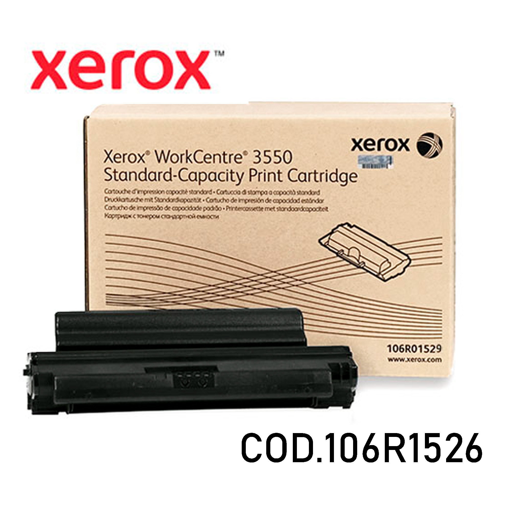Toner Xerox WorkCentre 3550 Negro Standar