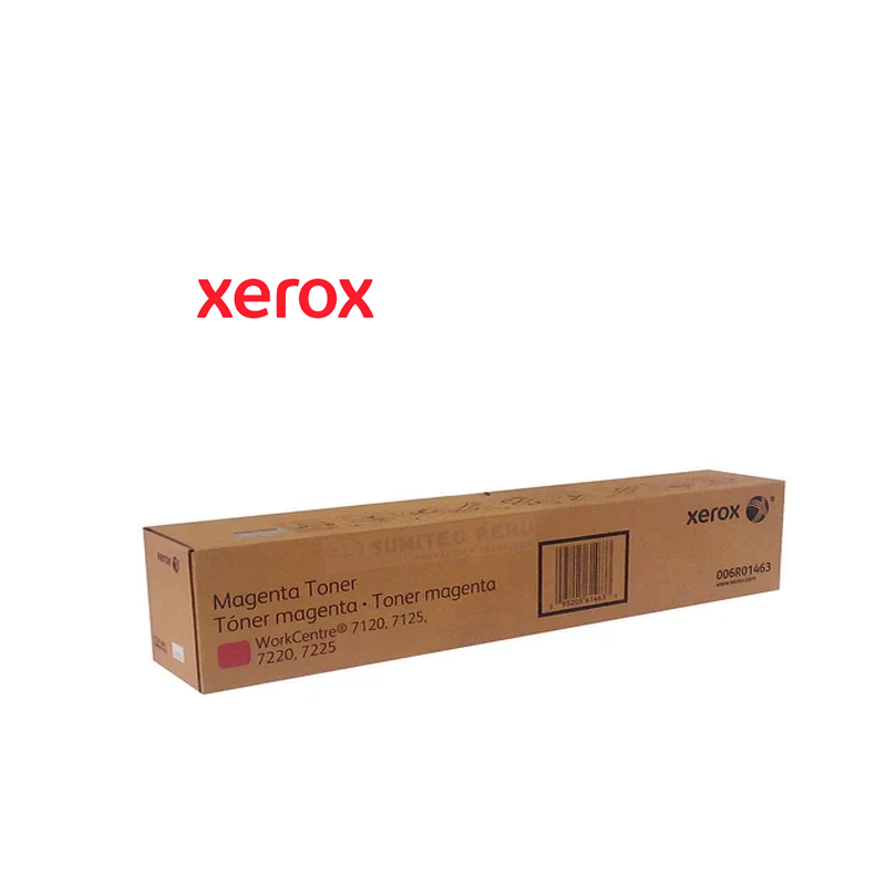 TONER XEROX 006R01463 MAGENTA WC 7120 MAGENTA 1.500 PAGINAS
