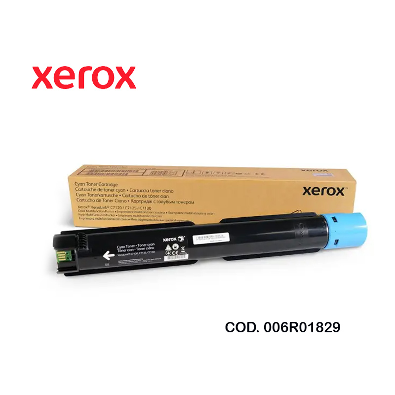 Toner Xerox 006R01829 Cyan Versalink C7120 18,500 Paginas