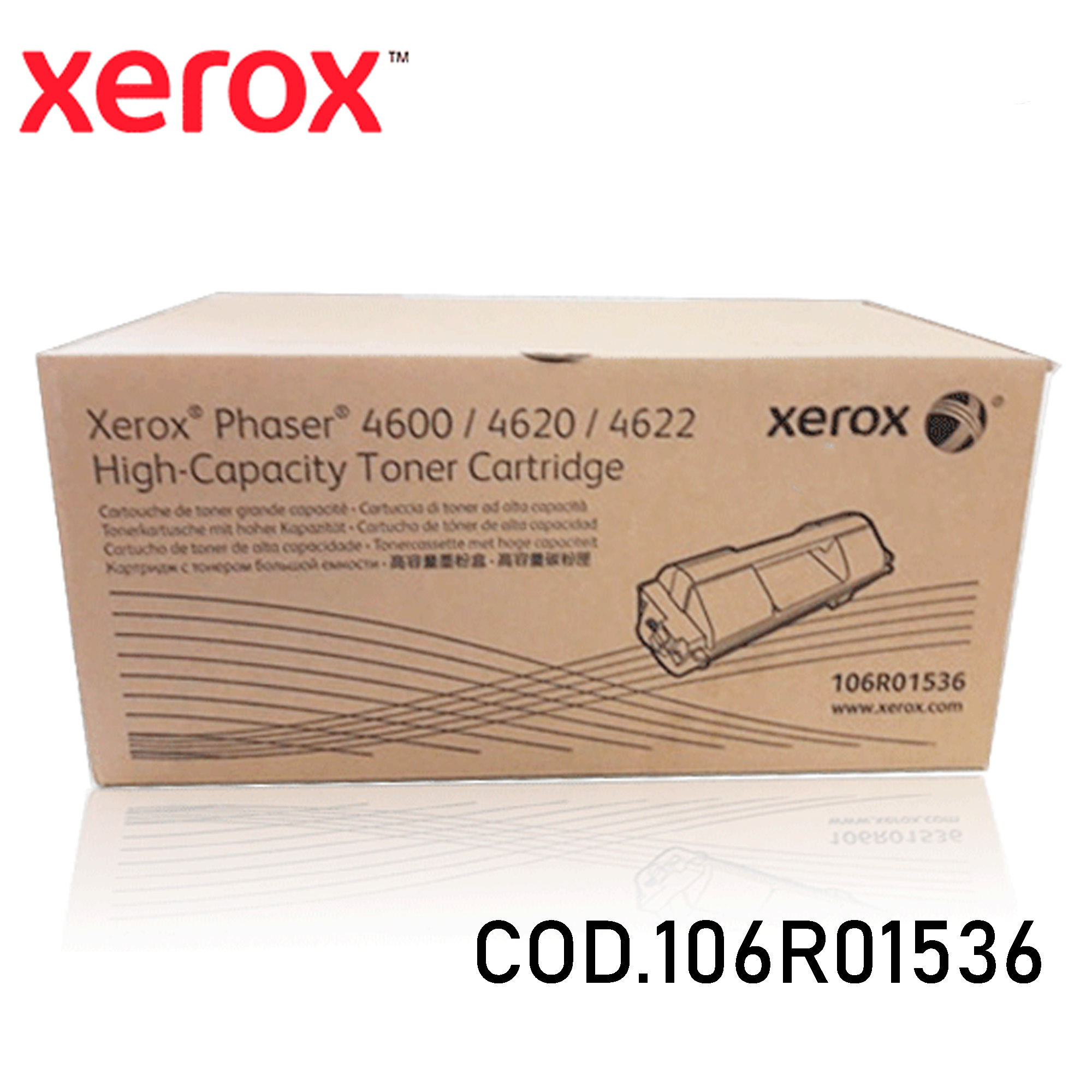 TONER XEROX Phaser (4600/4620) 106R01536 ALTA CAPACIDAD