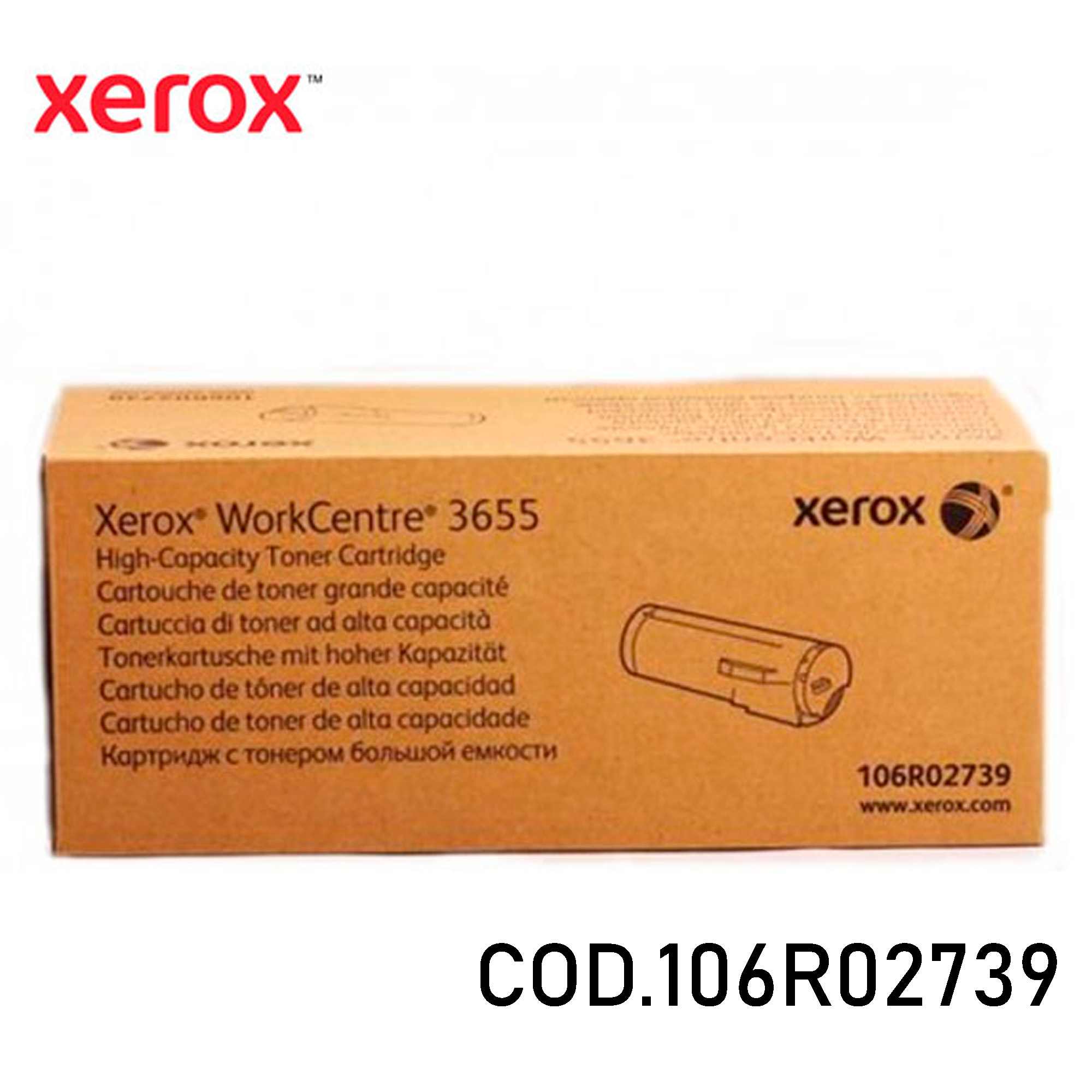 Tóner Xerox 106R02739