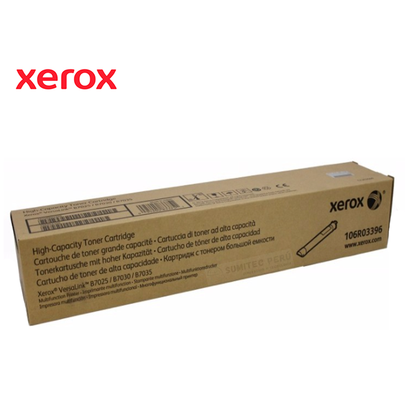 TONER XEROX 106R03396 NEGRO 31.000 PAGINAS
