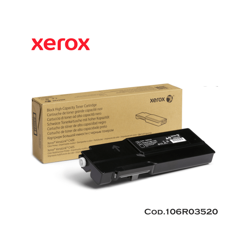 TONER XEROX 106R03520 BLACK PARA C400/C405