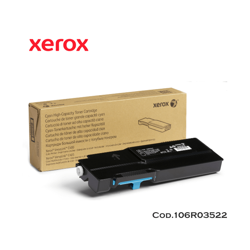TONER XEROX 106R03521 YELLOW PARA C400/C405