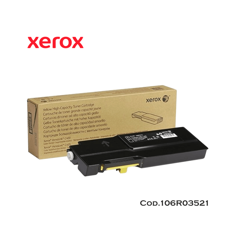 TONER XEROX 106R03522 CYAN PARA C400/C405