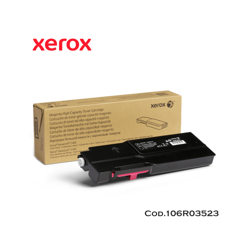 TONER XEROX 106R03523 MAGENTA PARA C400/C405