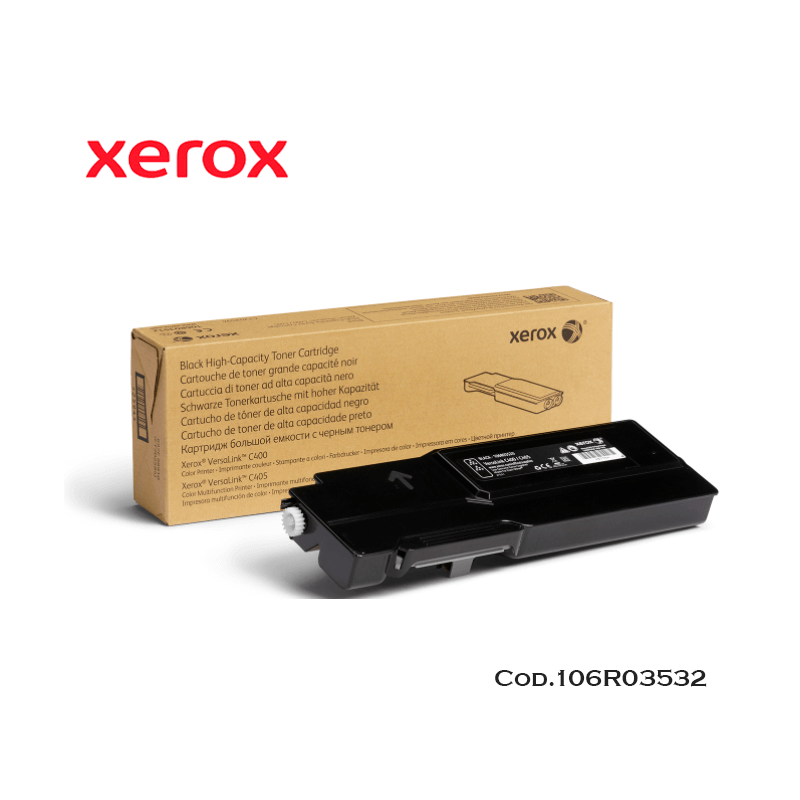 TONER XEROX 106R03532 BLACK PARA C400/C405