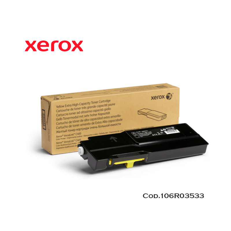 TONER XEROX 106R03533 YELLOW PARA C400/C405